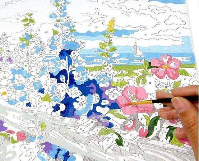 Картины по номерам: что это и для кого