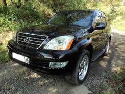 Lexus GX470 черного цвета c водителем на Ваш праздник
