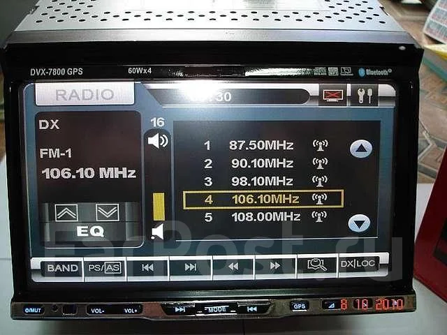Магнитола dvx 7800 не включается