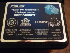 ASUS Eee PC 1011CX. ��� 2048 ��, ���� 320���, WiFi, Bluetooth, ����������� �� 11��.