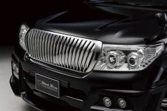 Решетка радиатора. Toyota Land Cruiser, VDJ200, URJ200, URJ202, UZJ200 Двигатели: 3URFE, 1VDFTV, 1URFE, 2UZFE