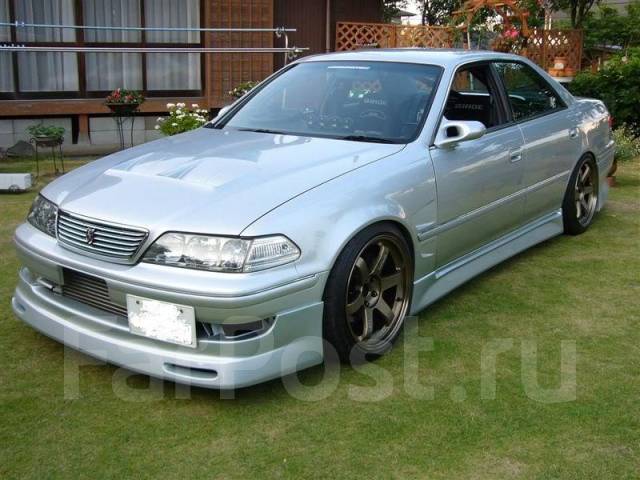 Как выглядит марк 2 100 Трех блочная оптика Mark ll JZX100 (original HID) + Рестайл. габариты купить во 