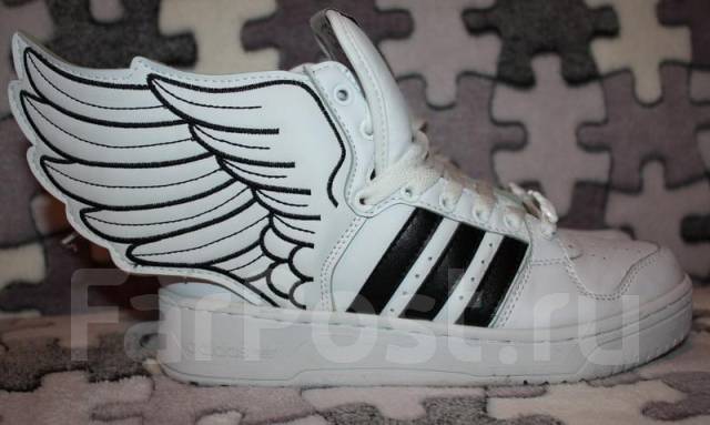 Adidas jeremy scott wings cheap blanche femme