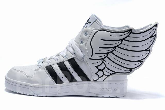 Adidas jeremy scott store wings white