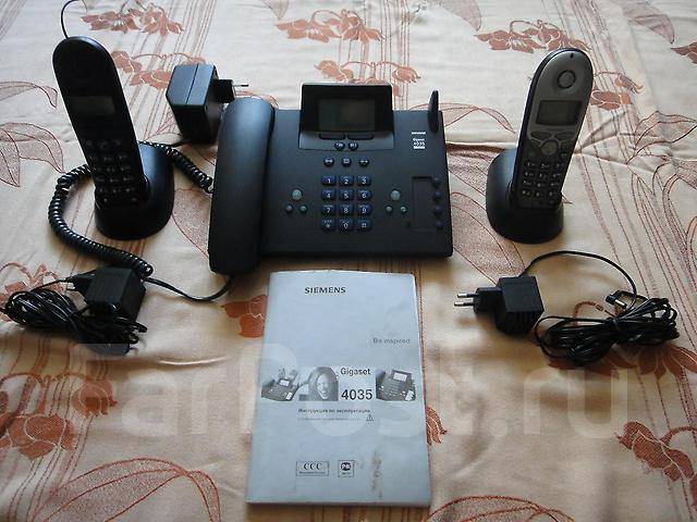 инструкция siemens gigaset 4035