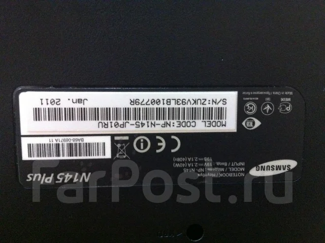 Samsung N145. 1,6����, ��� 1024 ��, ���� 160���, WiFi: 1, Bluetooth: 1, ����������� �� 2��. ����