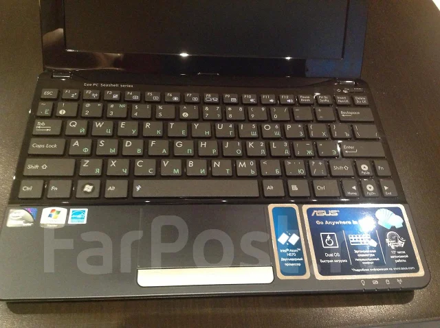 ASUS Eee PC 1015PX. 1,6����, ��� 1024 ��, ���� 320���, WiFi: 1, Bluetooth: 1, ����������� �� 8��. ����