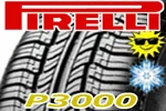 Pirelli P3000 M+S. �����������, 2004 ���, �/�, ����� 30�% ����