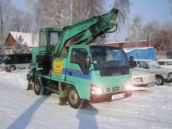 Isuzu Elf. Продам автоэкскаватор 2005 года, 0,60 куб. м.