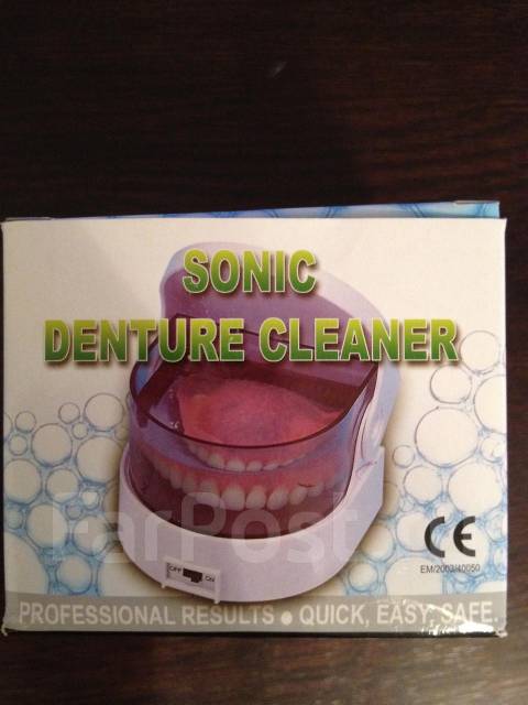Ультразвуковая мойка для чистки протезов Sonic Denture Cleaner ...