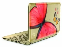 HP Mini 210-1099ER Vivienne Tam Edition. ��� 256 �� � ������, ���� 320���, WiFi: 1, Bluetooth: 1, ����������� �� 7��. ����
