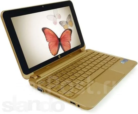 HP Mini 210-1099ER Vivienne Tam Edition. ��� 256 �� � ������, ���� 320���, WiFi: 1, Bluetooth: 1, ����������� �� 7��. ����