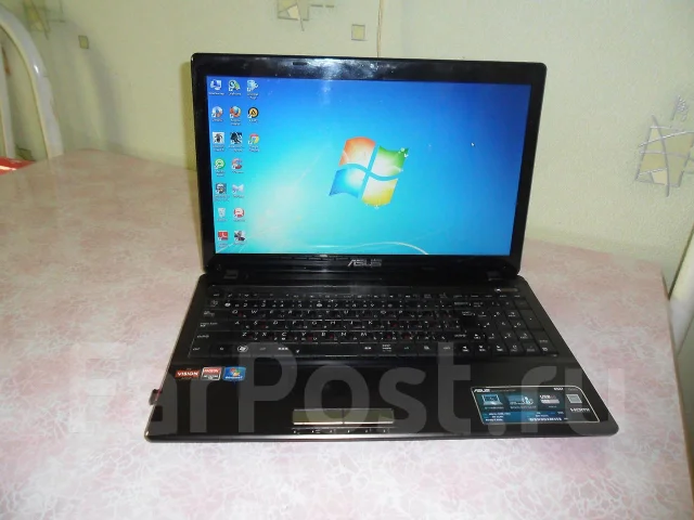 ASUS K53Z. 1,5����, ��� 4 ��, ���� 500���, WiFi: 1, Bluetooth: 1 ����