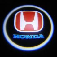 Проекция логотипа в двери авто Honda