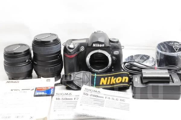 Nikon D70 Body. 6 - 6.9 �� ����