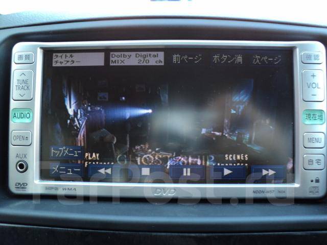 Мультимедийный центр Toyota NDDN-W57 DVD. MP3, WMA, Radio, TV во