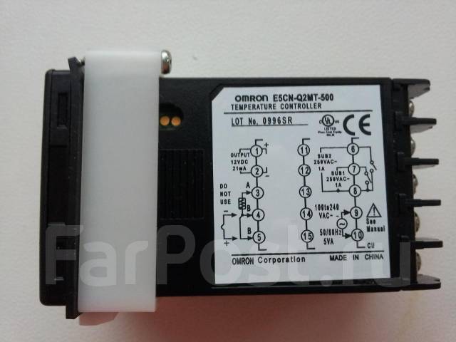 Omron e5cn схема подключения