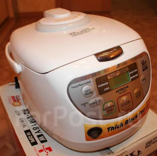 Инструкция рисоварка hitachi