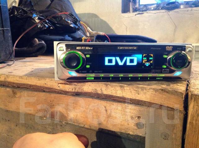 DVD магнитола Pioneer Carrozzeria DVH-P717, б/у во Владивостоке