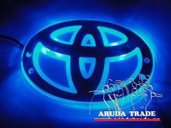 Подсветка под логотип, эмблему Toyota (Тойота) Синий (Отправка по РФ). Toyota: Hiace, Masterace, Town Ace, Cressida, Regius Ace