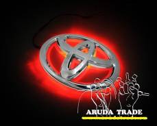 Подсветка под логотип, эмблемы Toyota (Тойота) Красный (Отправка по РФ). Toyota: Hiace, Masterace, Town Ace, Cressida, Regius Ace