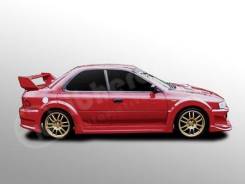 Порог пластиковый. Subaru Impreza WRX STI, GC8