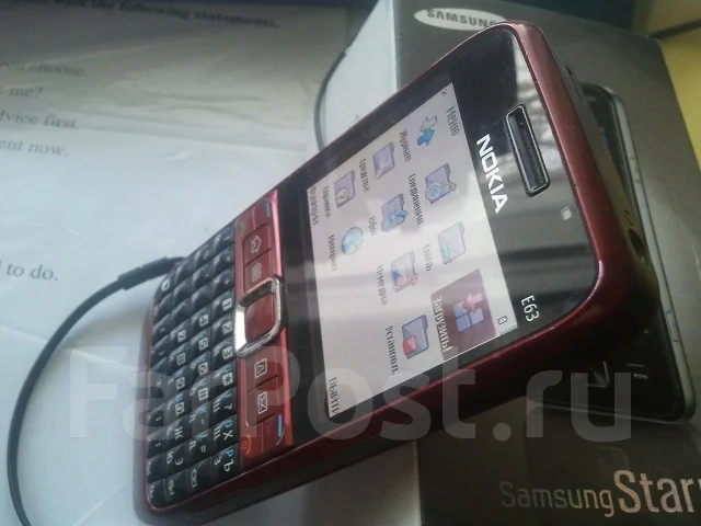Nokia E63. �/� ����