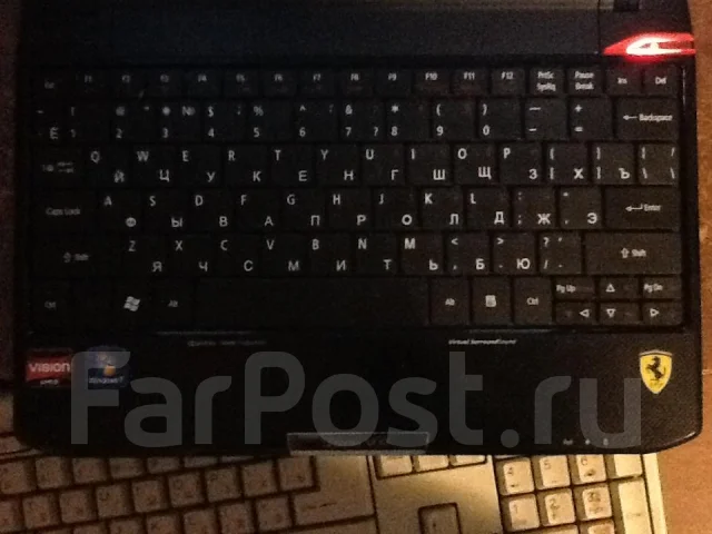 Acer Ferrari One 200-313g25n. 2,4����, ��� 4 ��, ���� 250���, WiFi: 1, Bluetooth: 1, ����������� �� 2��. ����