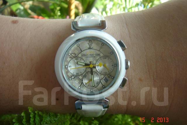 Jual Jam Tangan Wanita Merk Lo uis Vuitton LV-277 CronoGrap di