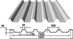 Профнастил с-44 0,5х1047х600. 1634 87 952 28 2836 99500 500 столбиком. 0 65 0 44. Профнастил с44 зеленый 4900х1060х0,7 мм, гост 24045-94. Emani 305-89-02-02.