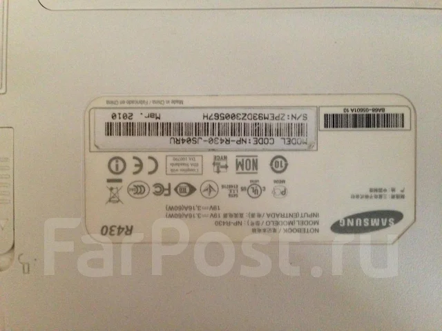 Samsung R430. 4,4����, ��� 256 �� � ������, ���� 250���, WiFi: 1, ����������� �� 7��. ����