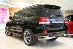 Защита бампера. Toyota Land Cruiser