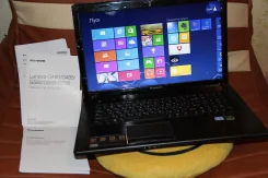 Lenovo G780. 2,5����, ��� 6 ��, ���� 1 000���, WiFi, Bluetooth, ����������� �� 3��. ����