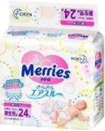 Merries. 0-5 кг 24 шт