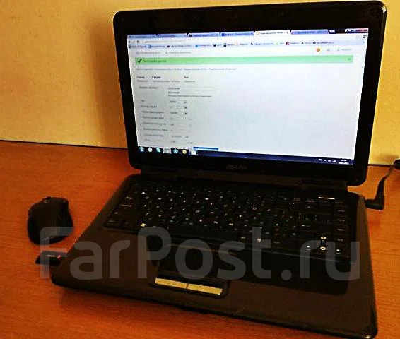 ASUS K40AB. 2,1����, ��� 2048 ��, ���� 250���, WiFi: 1, ����������� �� 1��. ����