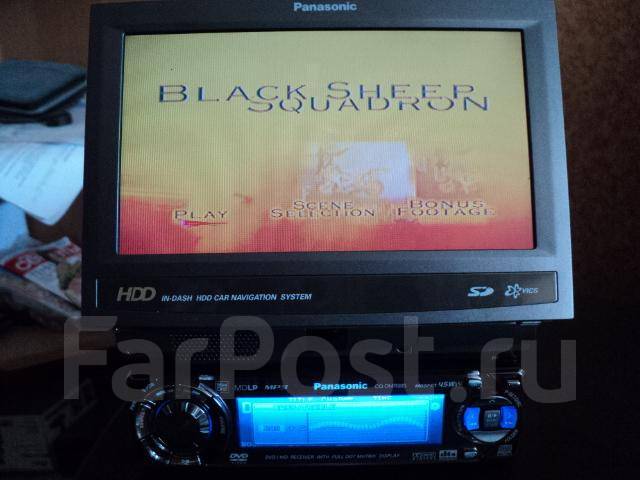 Panasonic CQ -DMR993, CD, DVD, MD, MP3, TV, GPS, HDD во