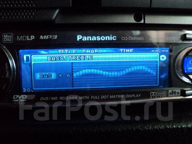 Panasonic CQ -DMR993, CD, DVD, MD, MP3, TV, GPS, HDD во