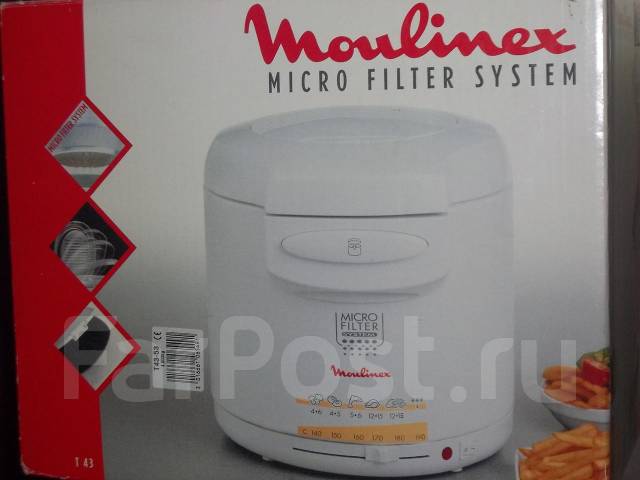 Фритюрница мулинекс как снять заднюю панель Фритюрница Moulinex T43 новая, новый. Цена: 1 600 ₽ во Владивостоке