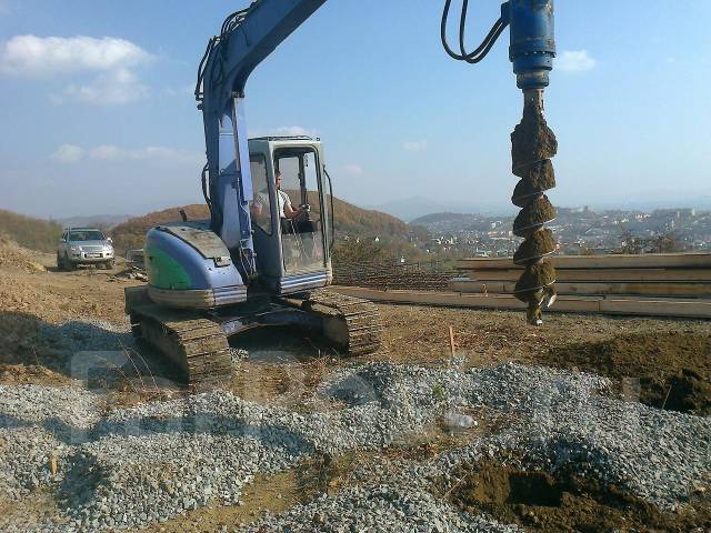 Услуги спецтехники, экскаватора, бульдозера, гидробура, самосвалов, э в ...