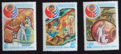1980. 5044-46 Полет в космос седьмого международного экипажа (чистые)