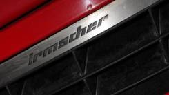 Наклейка-надпись на Opel "Irmscher". Серебро.