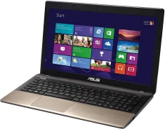 ASUS K55VD. 2,4����, ��� 4 ��, ���� 500���, WiFi, Bluetooth, ����������� �� 3��. ����