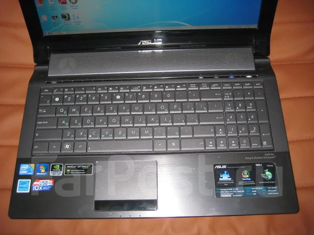 ASUS N53Jn. 2,4����, ��� 4 ��, ���� 320���, WiFi: 1, Bluetooth: 1 ����