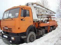 Камаз 53228. Автобетононасос 58150В, 7 000 куб. см., 21 м.