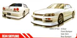 Обвес кузова аэродинамический. Nissan Skyline, ENR34, HR34, ER34, BNR34