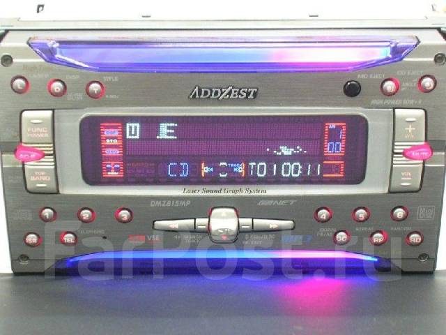 Addzest dmz815mp CD/R/RW, MD, MP3 и WMA. только с Японии во