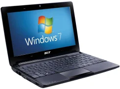 Acer Aspire One AOD257-N57DQkk. 10.1", 1,7����, ��� 1024 ��, ���� 250 ��, WiFi, ����������� �� 8 �.
