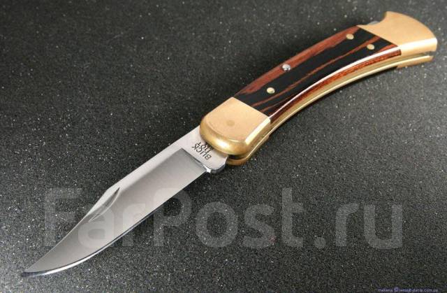 Легендарный туристический/охотничий складной нож Buck 110 + чехол! США -  Ножи, фонари и инструменты во Владивостоке