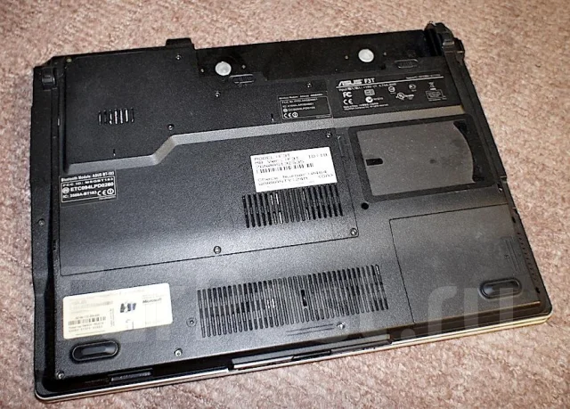 ASUS F3Tc. 2����, ��� 1024 ��, ���� 320���, WiFi: 1, Bluetooth: 1, ����������� �� 2��. ����