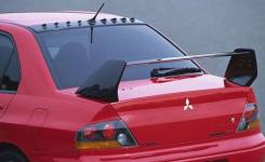 Спойлер на заднее стекло. Mitsubishi Lancer Evolution